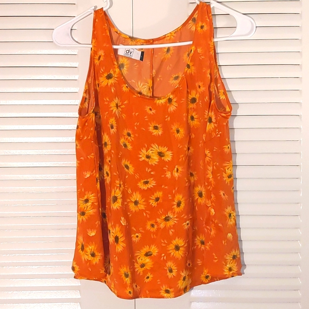 Dolce Vita orange blouse, size S